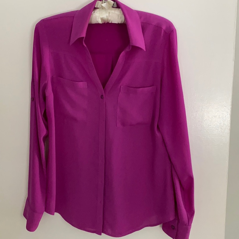 Express pink blouse